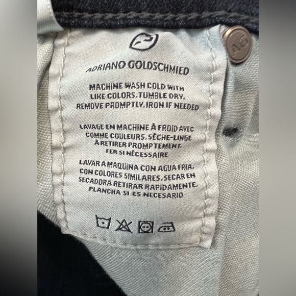 AG Adriano Goldschmied Legging Ankle Super Skinny Jeans Size 28R Color Blue - Picture 9 of 14